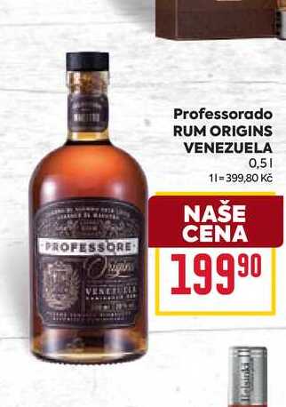 Professorado RUM ORIGINS VENEZUELA 0,5l