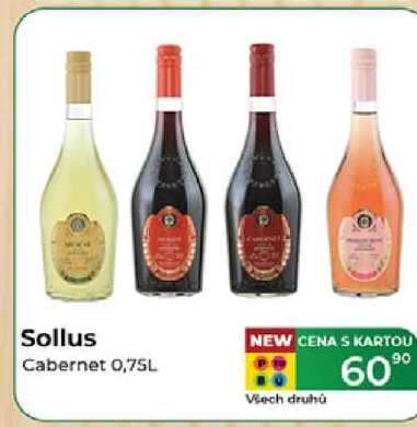 Sollus Cabernet 0,75L  