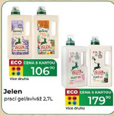 Jelen 10690 prací gel/aviváž 2,7L 