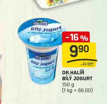 DR.HALÍŘ BÍLÝ JOGURT 150 g 