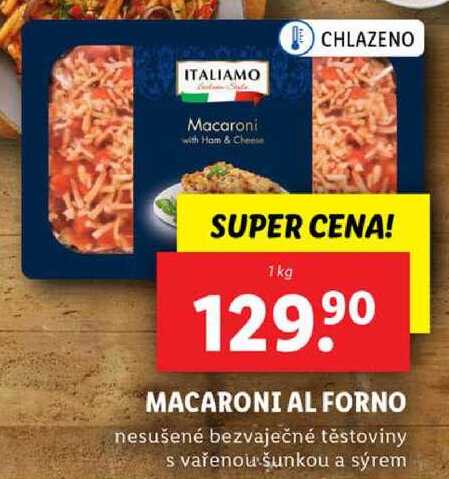 MACARONI AL FORNO, 1 kg