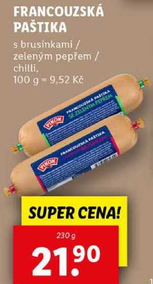 FRANCOUZSKÁ PAŠTIKA, 230 g