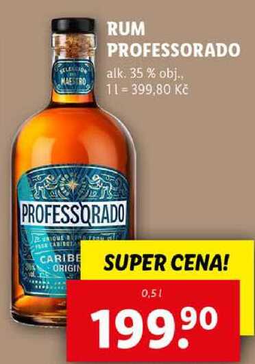 RUM PROFESSORADO, 0,5 l