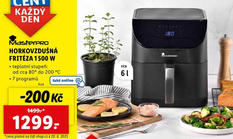 HORKOVZDUŠNÁ FRITÉZA 1500 W 