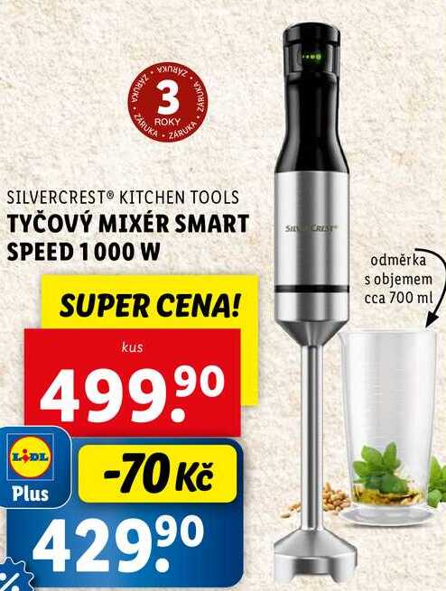 TYČOVÝ MIXÉR SMART SPEED 1000 W