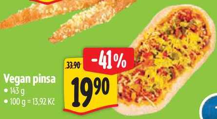 Vegan pinsa, 143 g
