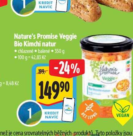   Nature's Promise Veggie Bio Kimchi natur 350 g