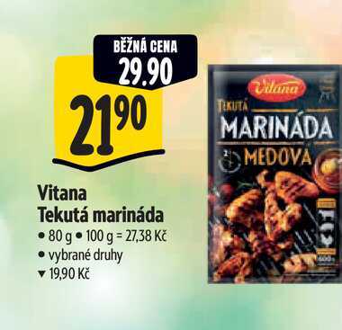   Vitana Tekutá marináda  80 g 