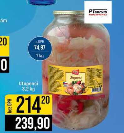 Utopenci 3,2 kg 