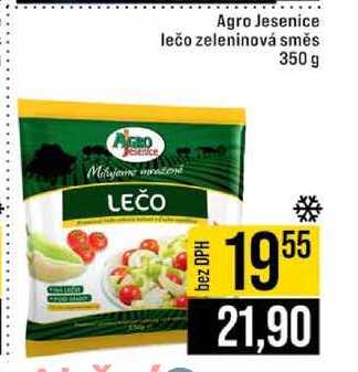 Agro Jesenice lečo zeleninová směs 350 g 
