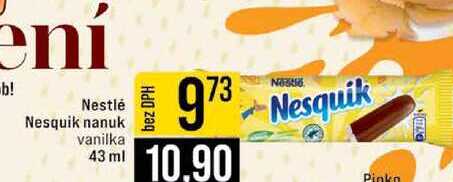 Nestlé Nesquik nanuk vanilka 43 ml 
