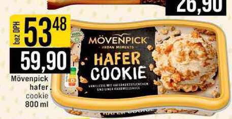 Mövenpick hafer cookie 800 ml