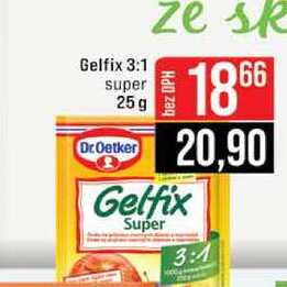 Gelfix 3:1 super 25g 