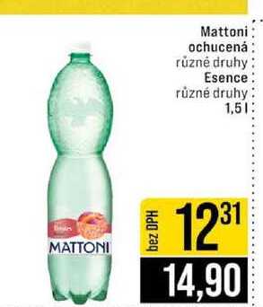 Mattoni ochucená různé druhy Esence různé druhy 1,5l