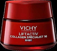 Vichy Liftactiv Collagen Specialist 16 noční krém s inovativní technologií Co-Bonding 50 ml