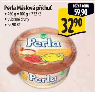 Perla Máslová příchuť, 450 g 