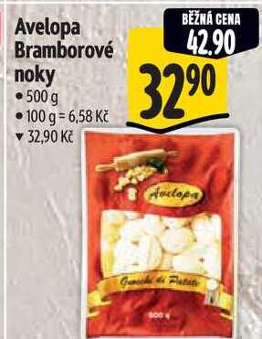 Avelopa Bramborové noky, 500 g