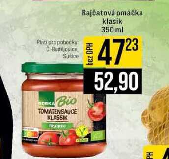 Rajčatová omáčka klasik 350 ml
