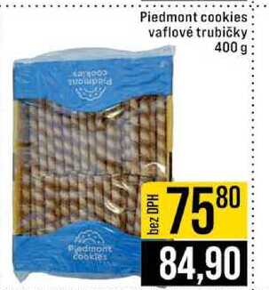 Piedmont cookies vaflové trubičky 400 g