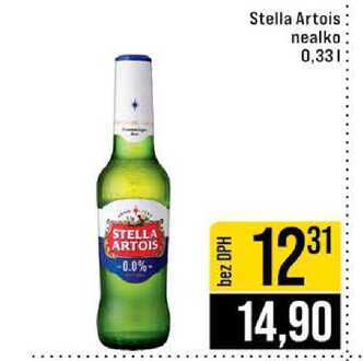 Stella Artois nealko 0,33l