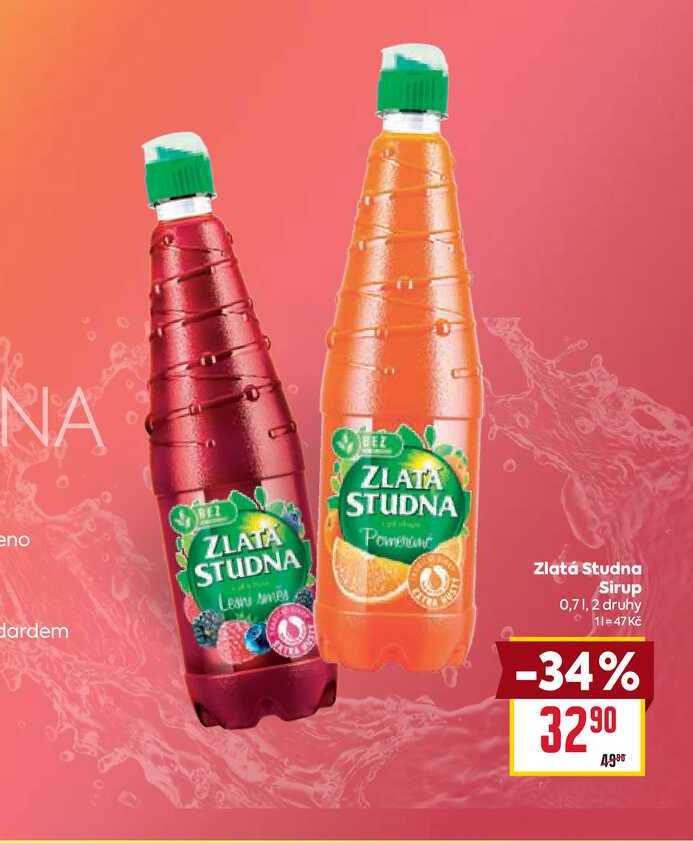 Zlatá Studna Sirup 0,7l
