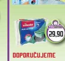 VILEDA houbička PUR Active 2ks
