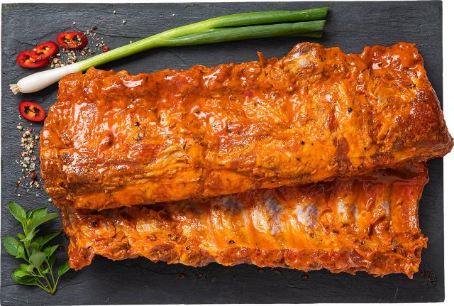 Vepřová žebírka v medové marinadě