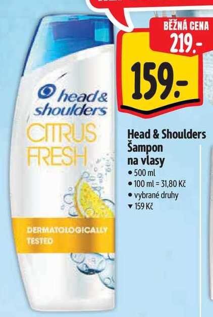 Head & Shoulders Šampon na vlasy, 500 ml 