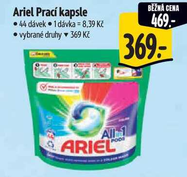 Ariel Prací kapsle, 44 dávek 