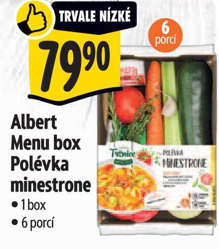 Albert Menu box Polévka minestrone 
