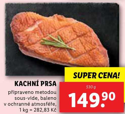KACHNÍ PRSA, 530 g