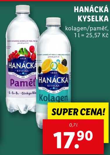 HANÁCKÁ KYSELKA, 0,7 l