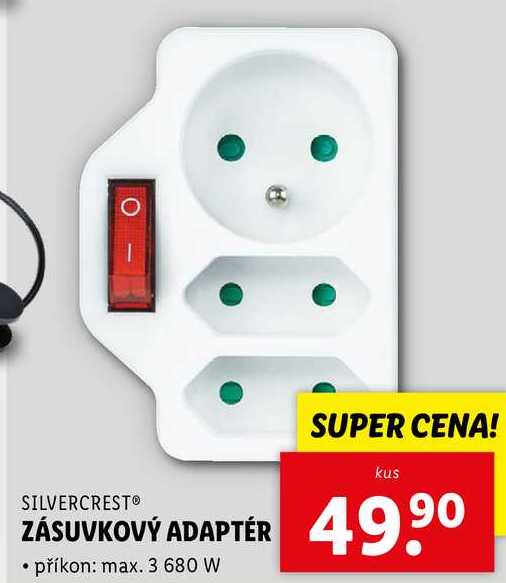 ZÁSUVKOVÝ ADAPTÉR
