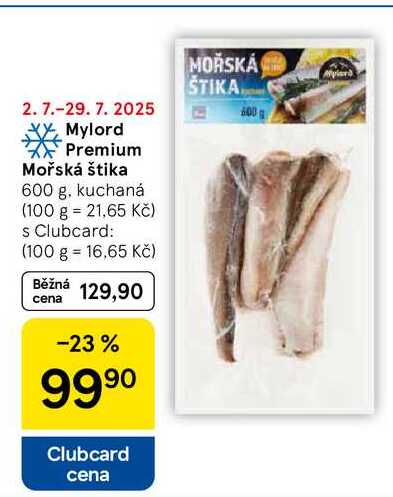 Mylord Premium Mořská štika, 600 g, kuchaná 
