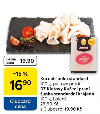 Kuřecí šunka standard, 100 g 
