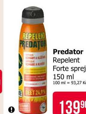 Predator Repelent Forte sprej 150 ml 