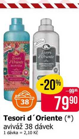 Tesori d'Oriente aviváž 38 dávek 