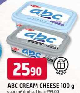 ABC CREAM CHEESE 100 g 