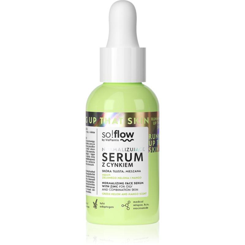 so!flow Normalizing pleťové sérum se zinkem 30 ml