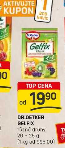DR.OETKER GELFIX různé druhy 20-25 g