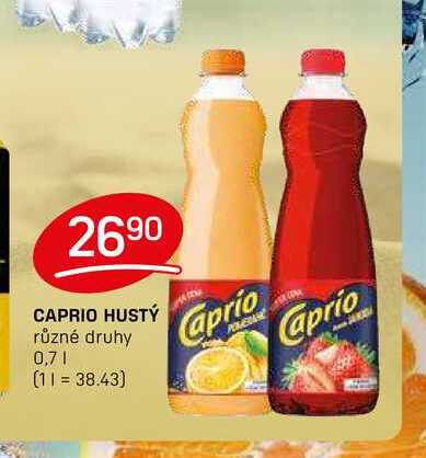 CAPRIO HUSTÝ 0,7l