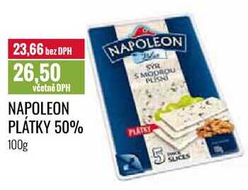 NAPOLEON PLÁTKY 50% 100g