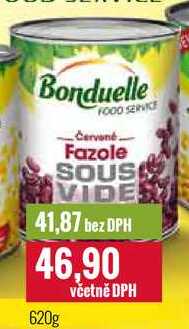 Bonduelle FOOD SERVICE Červené Fazole 620g