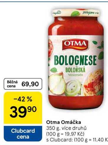 Otma Omáčka, 350 g 