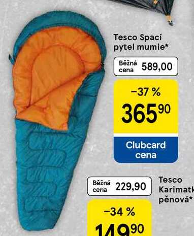 Tesco Spací pytel mumie