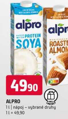 ALPRO 1l nápoj vybrané druhy