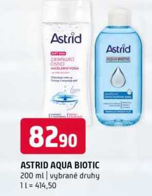 Astrid aqua biotic 200 ml vybrané druhy