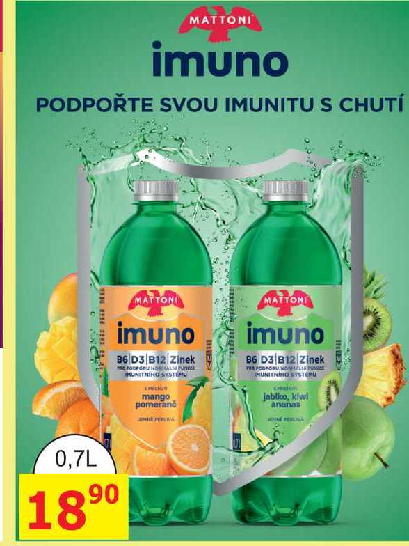 MATTONI imuno 0,7l