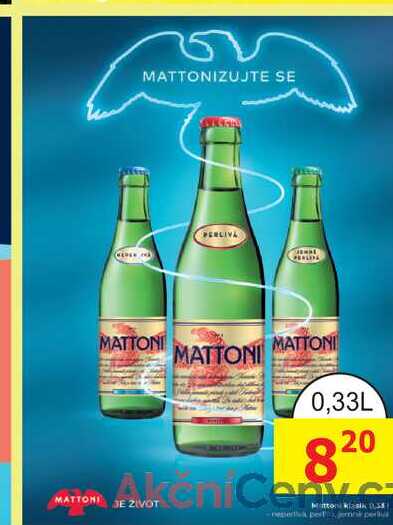MATTONI 0,33L