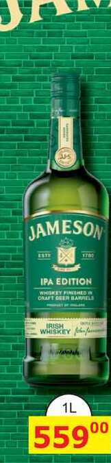 Jameson IPA Edition 1l 40%